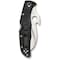 Spyderco 2024 Spyderco Matriarch 2 Lightweight Black Emerson Opener Serrated SPY-C12SBK2W - alternate 3